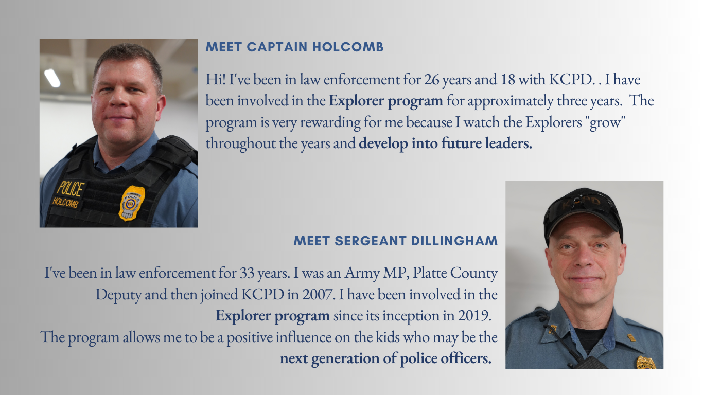 Meet Captain Holcomb and Sergeant Dillingham
